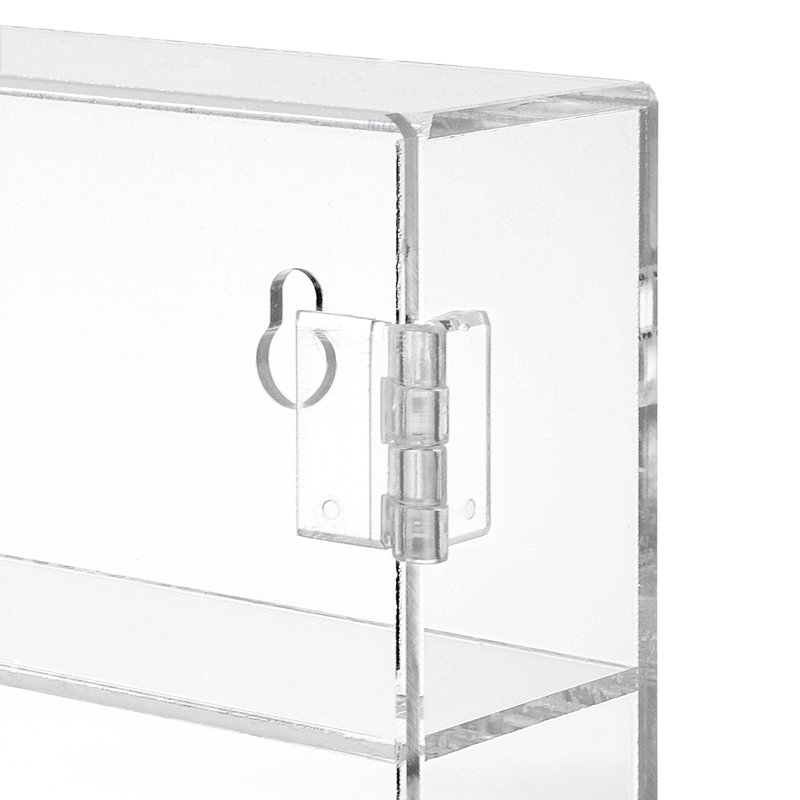 Ikee Design 10'' H x 10.5'' W Acrylic Display Cases & Reviews Wayfair
